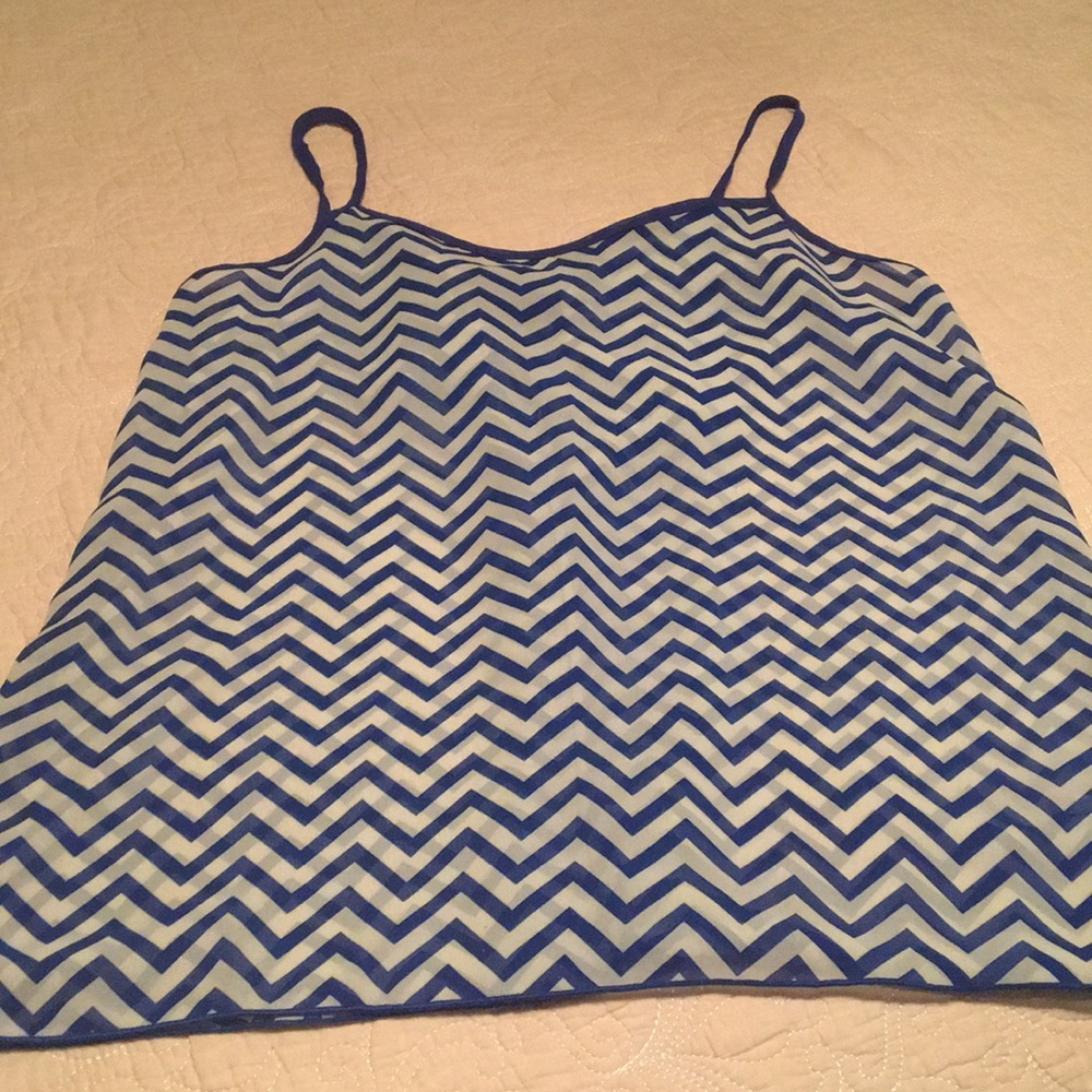CLEARANCE ITEM: Blue Tank Top
